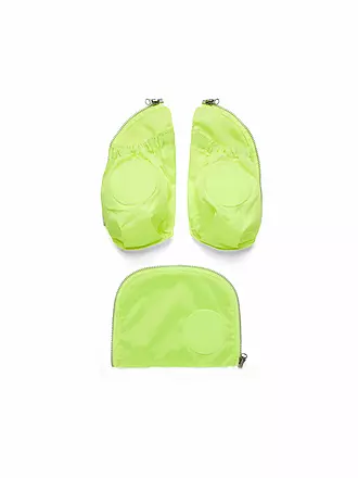 ERGOBAG | Set de cremalleras para bolsillos laterales verde | gelb